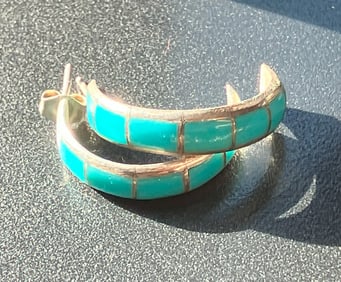 Pair of Silver Earrings