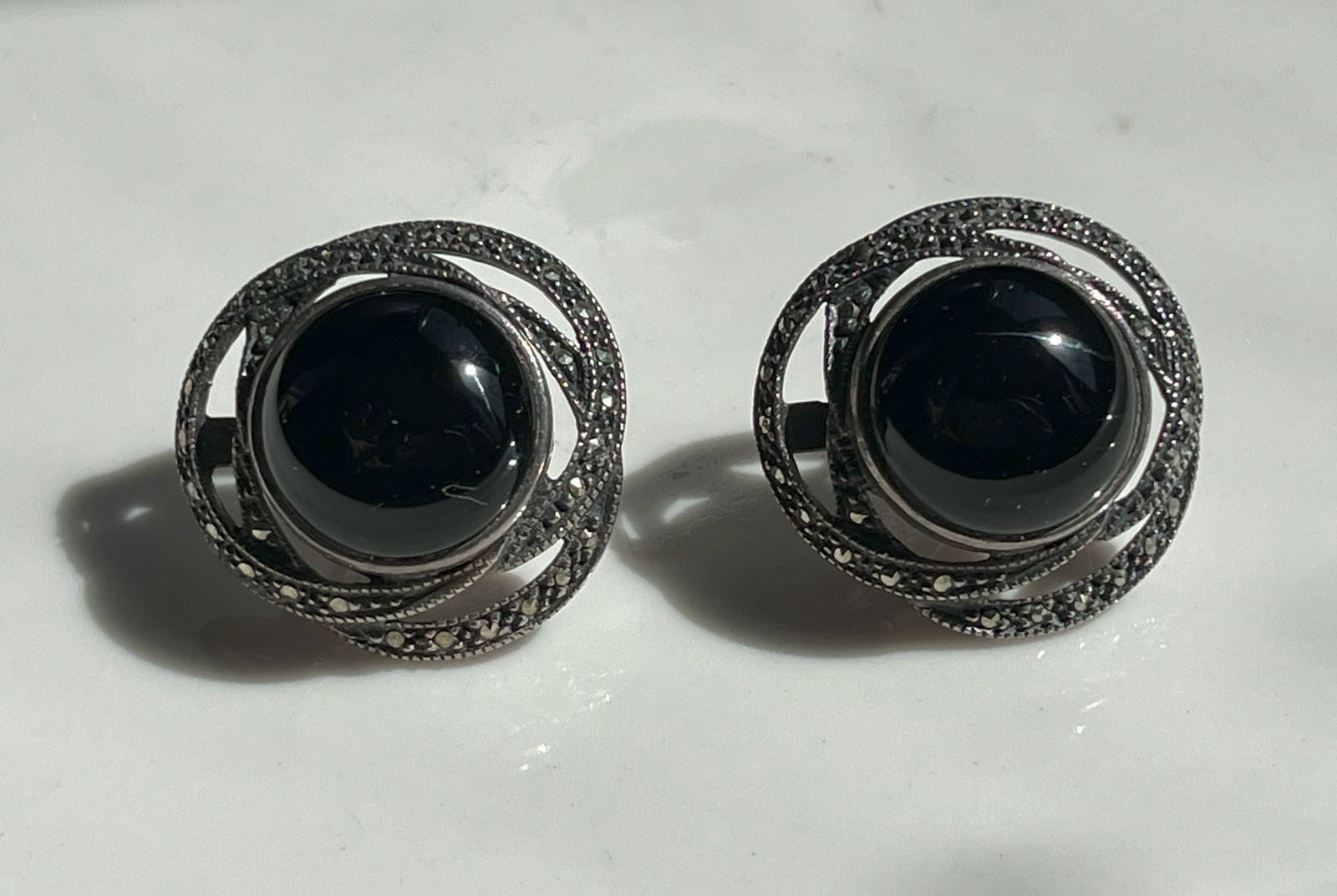 Pair of Silver Earrings