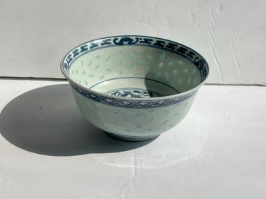 Antique Chinese Blue and white Bowl