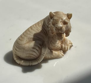 Carved Tiger Statue