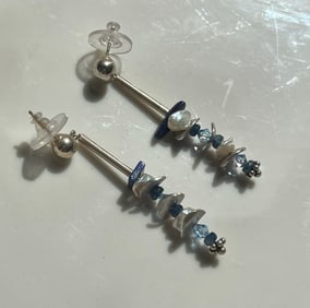 Pair of Silver Earrings