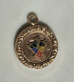 Antique Gold filled Pendant