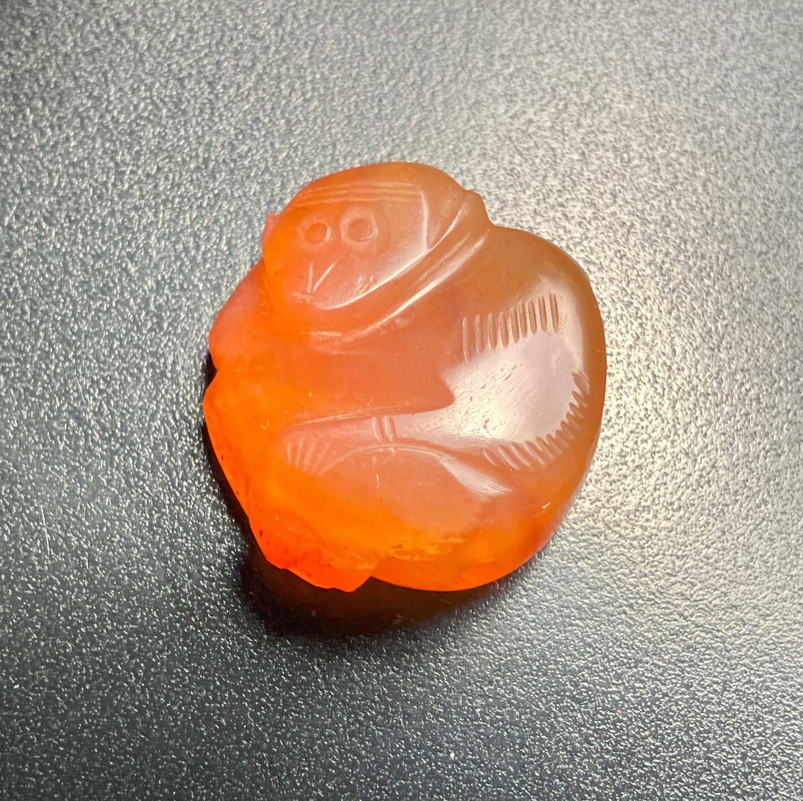 Antique Canelian Monkey Pendant