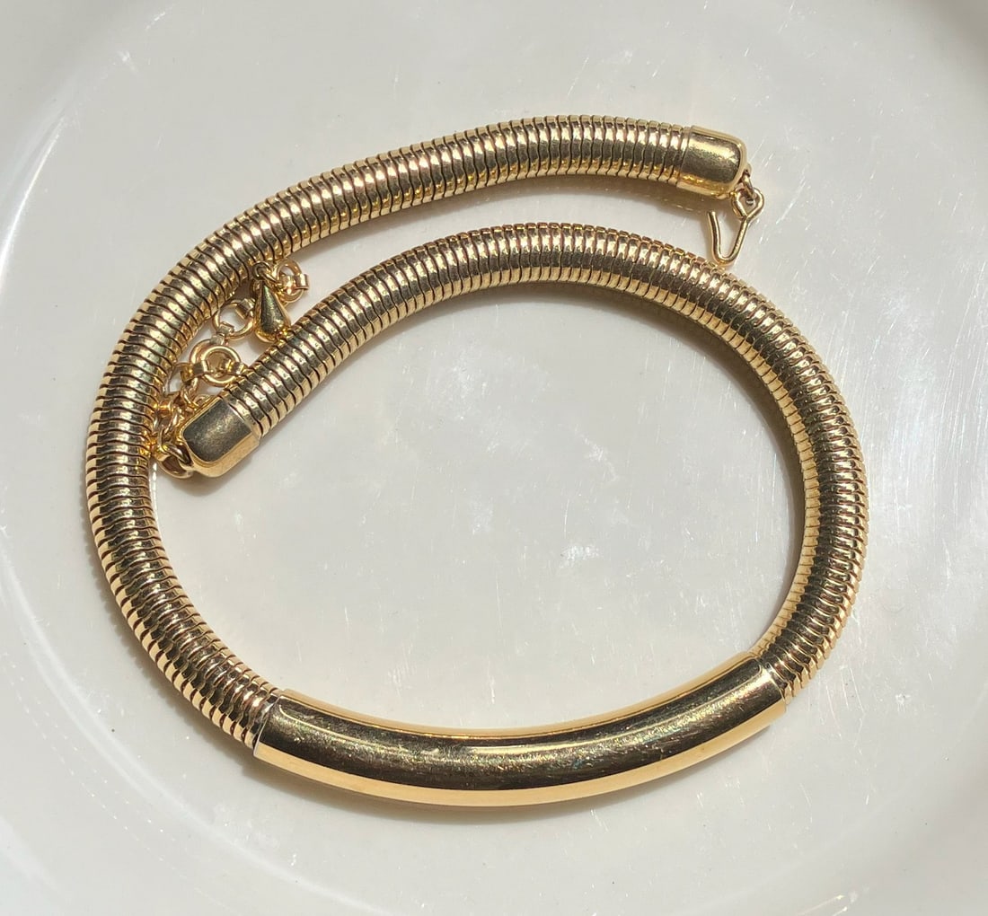 Vintage Monet Gold Filled Necklace: Vintage Monet Gold Filled Necklace