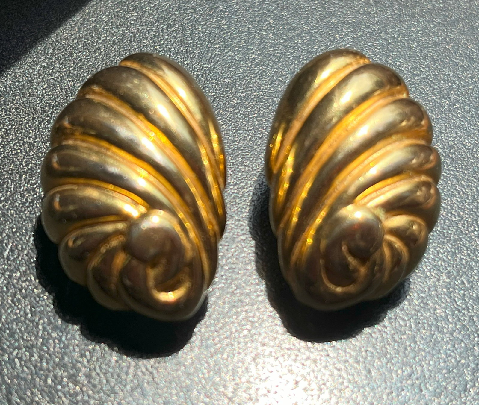 Pair of Gold Filled Earrings: Pair of Gold Filled Earrings