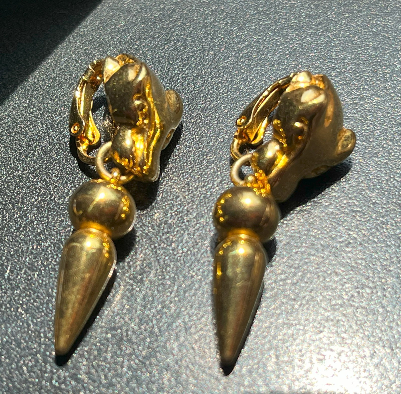 Pair of Gold Filled Earrings: Pair of Gold Filled Earrings