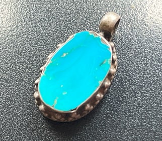 Vintage Turquoise Pendant