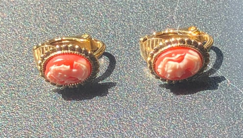 Pair of Cameo Earrings