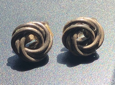 Pair of Silver Earrings