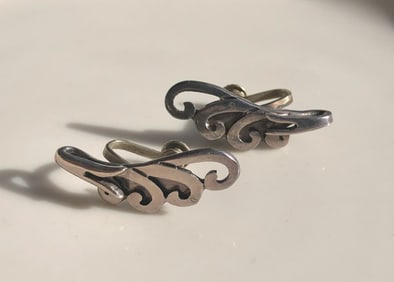 Pair of Silver Earrings