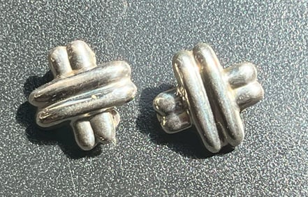 Pair of Silver Earrings