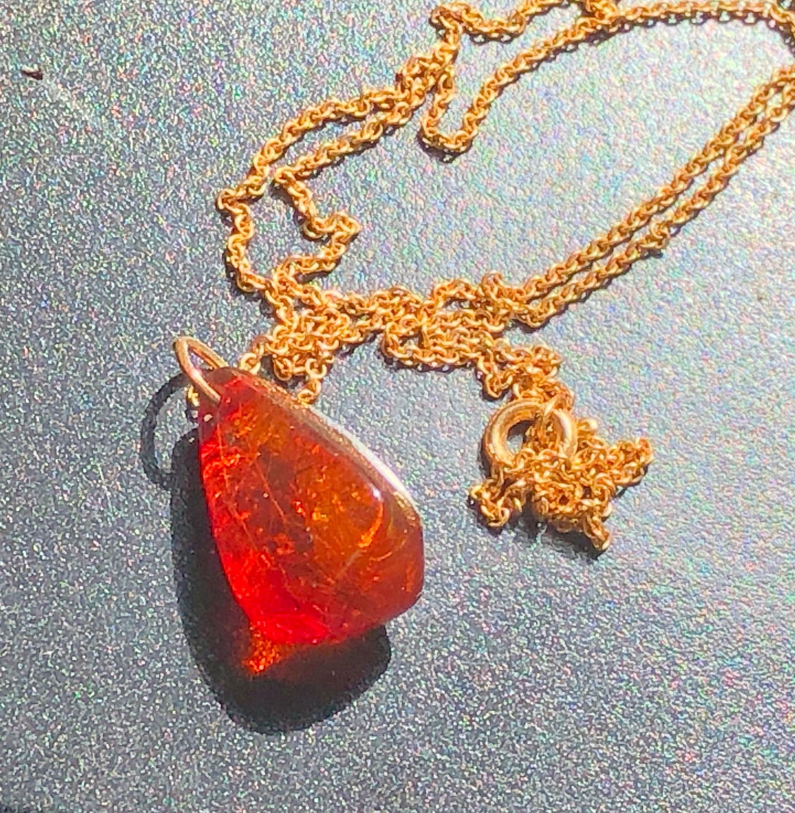 Vintage Amber Pendant: Vintage Amber Pendant