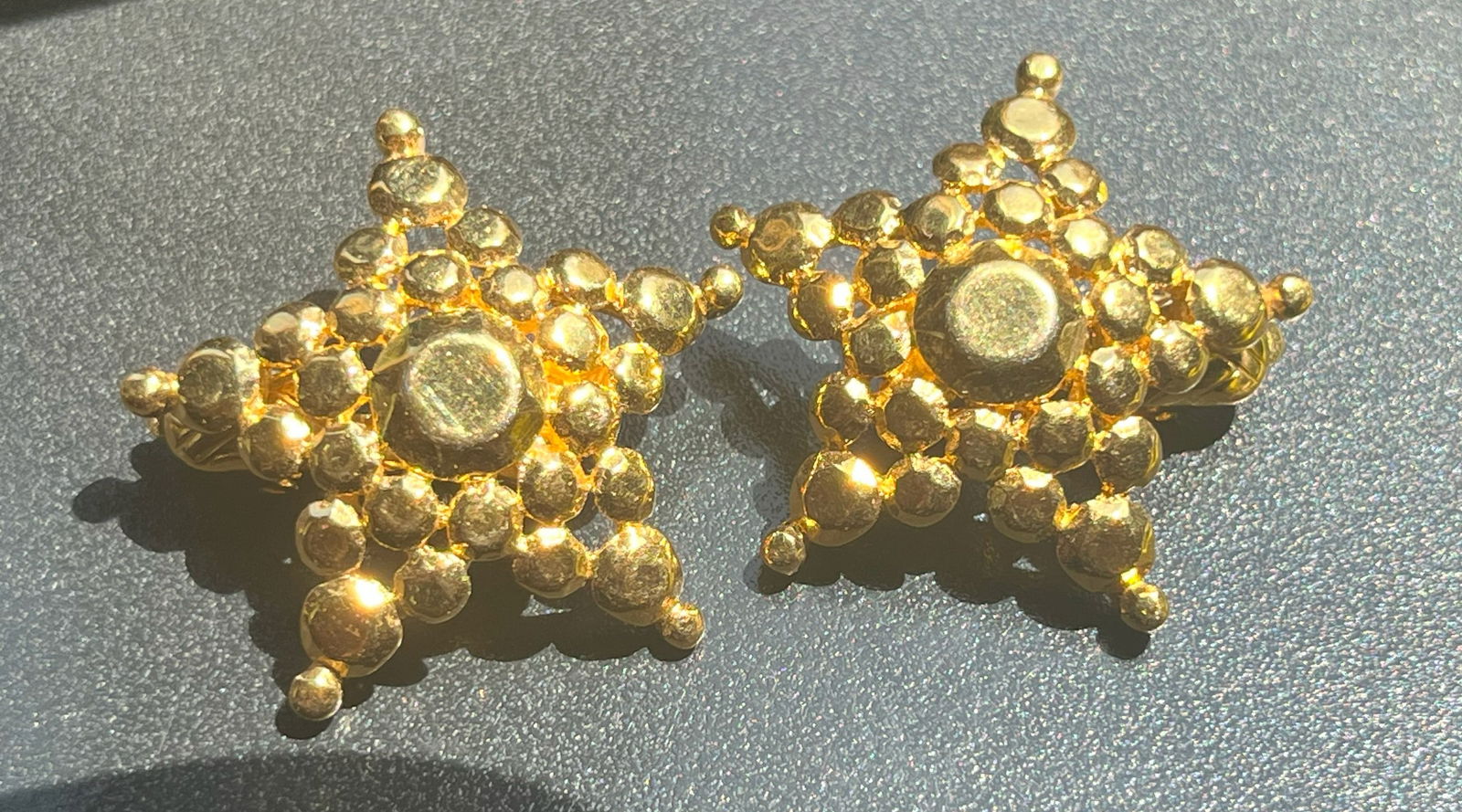 Pair of Trifari Earrings: Pair of Trifari Earrings