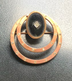 Vintage Gold Filled Brooch pin