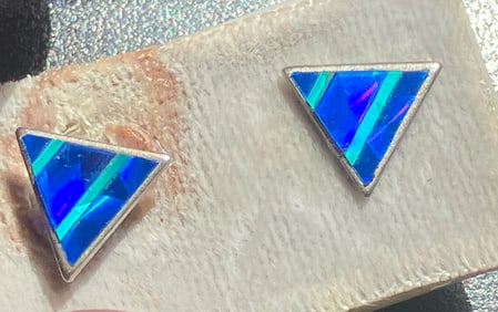 Pair of Silver Earrings