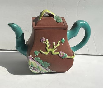 Antique Xiying Zisha Teapot