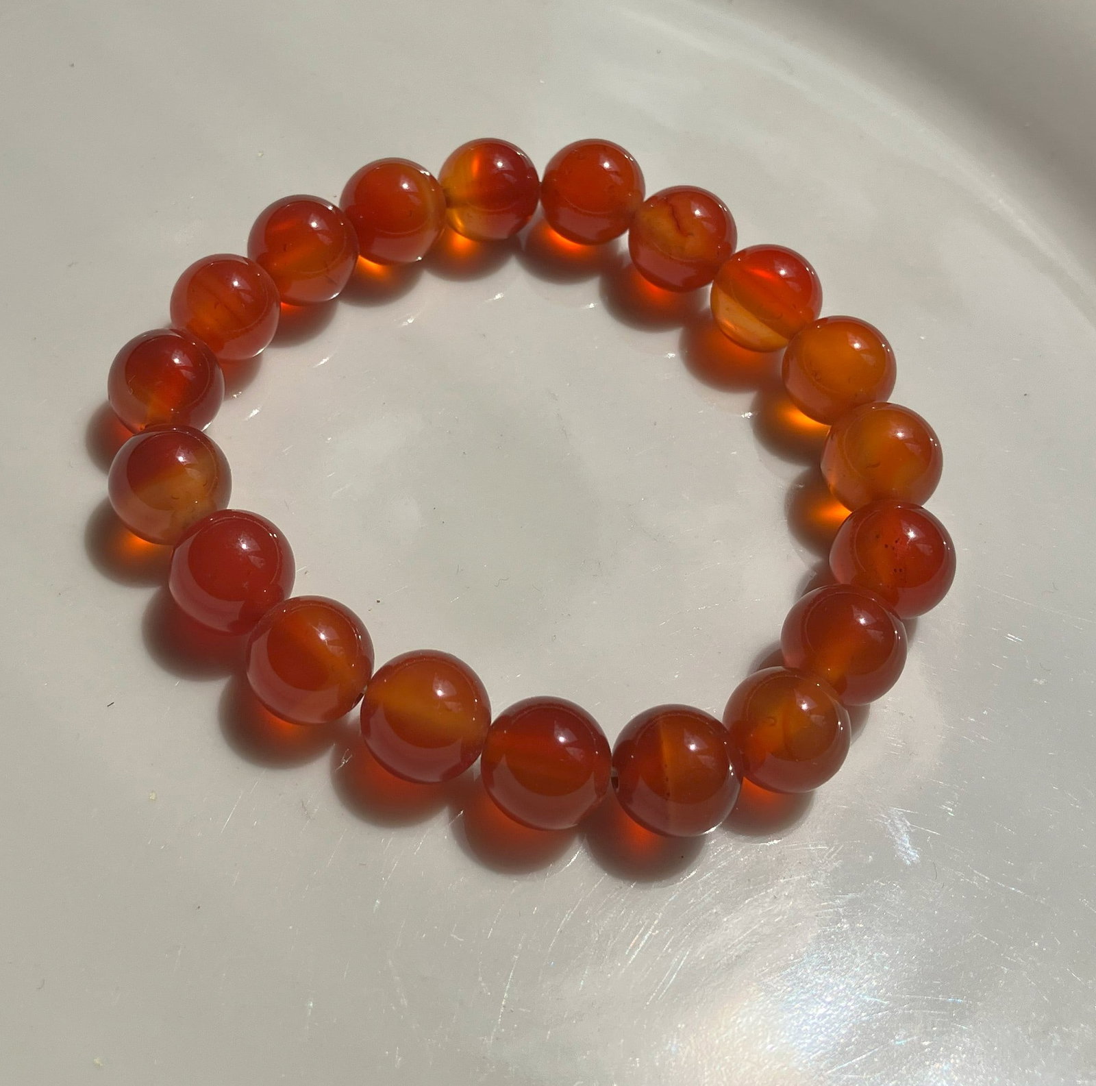 Vintage Carnelian Bracelet: Vintage Carnelian Bracelet