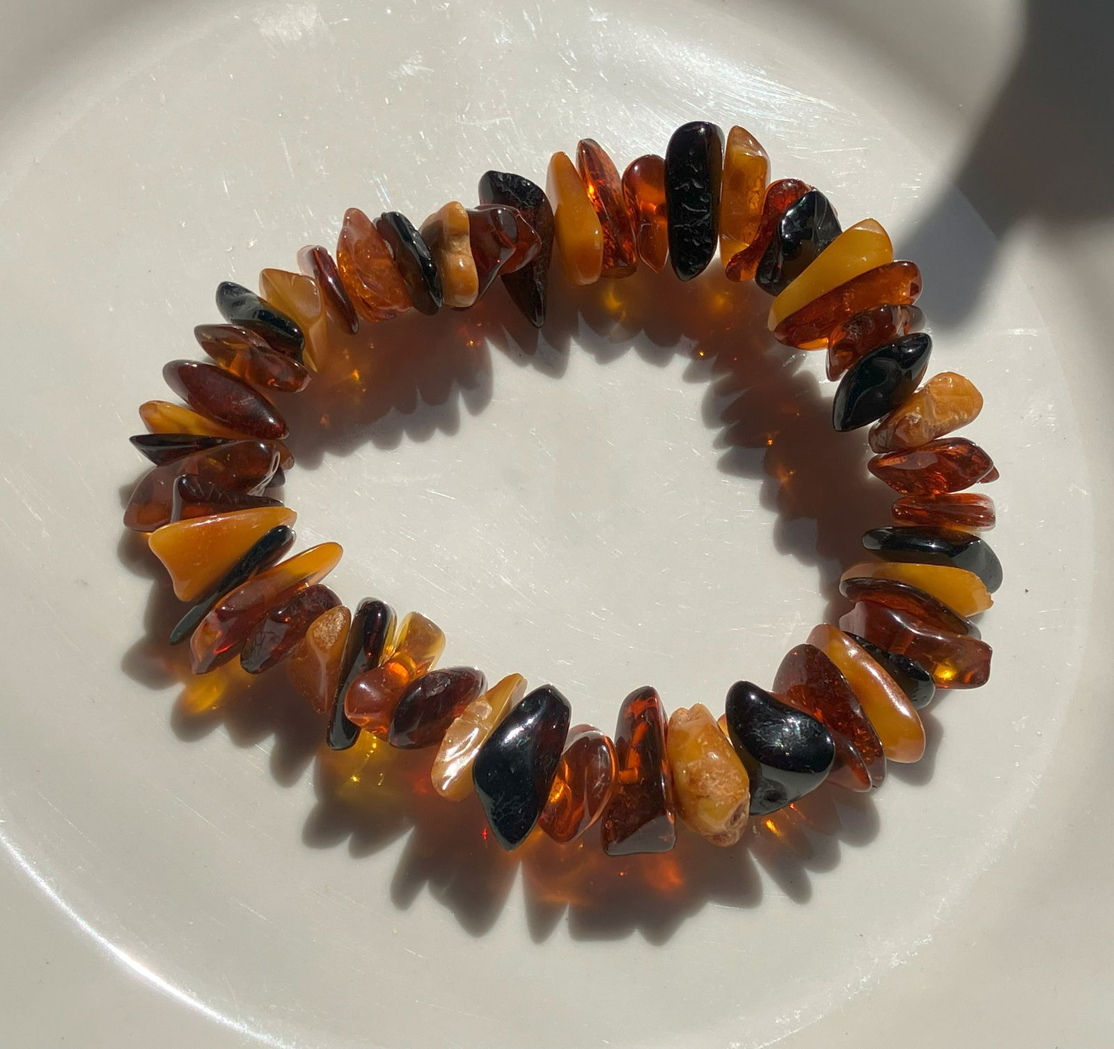 Vintage Amber Bracelet: Vintage Amber Bracelet