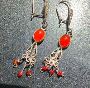 Pair of Silver Earrings