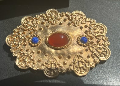 Vintage gold Filled Brooch Pin
