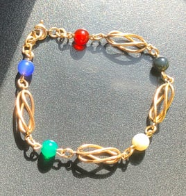 Antique Gold Filled Bracelet