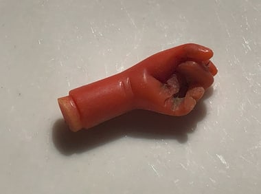 Antique Victorian Coral Piece