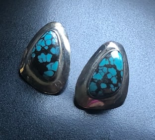 Pair of Silver Earrings