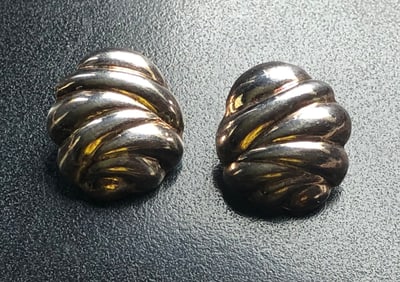 Pair of Silver Earrings