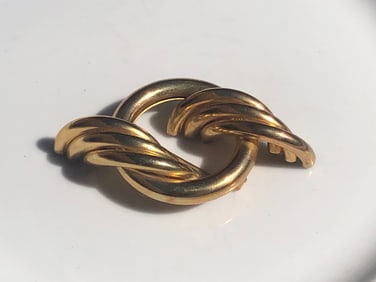 Vintage Silver Brooch Pin