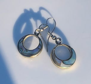 Pair of Silver Earrings