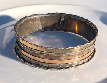 Vintage 14K and Silver Bracelets