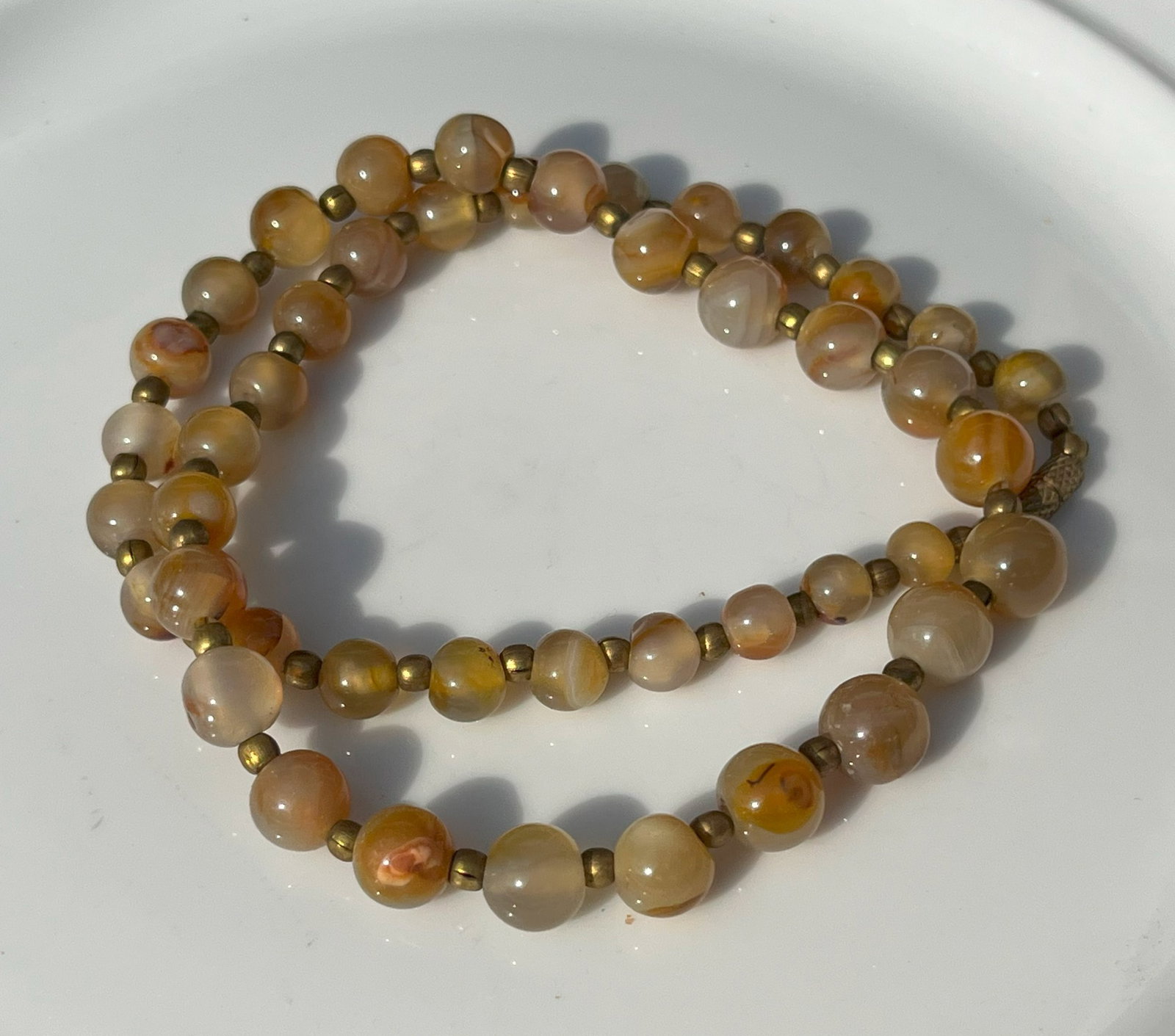 Vintage Carnelian Necklace: Vintage Carnelian Necklace