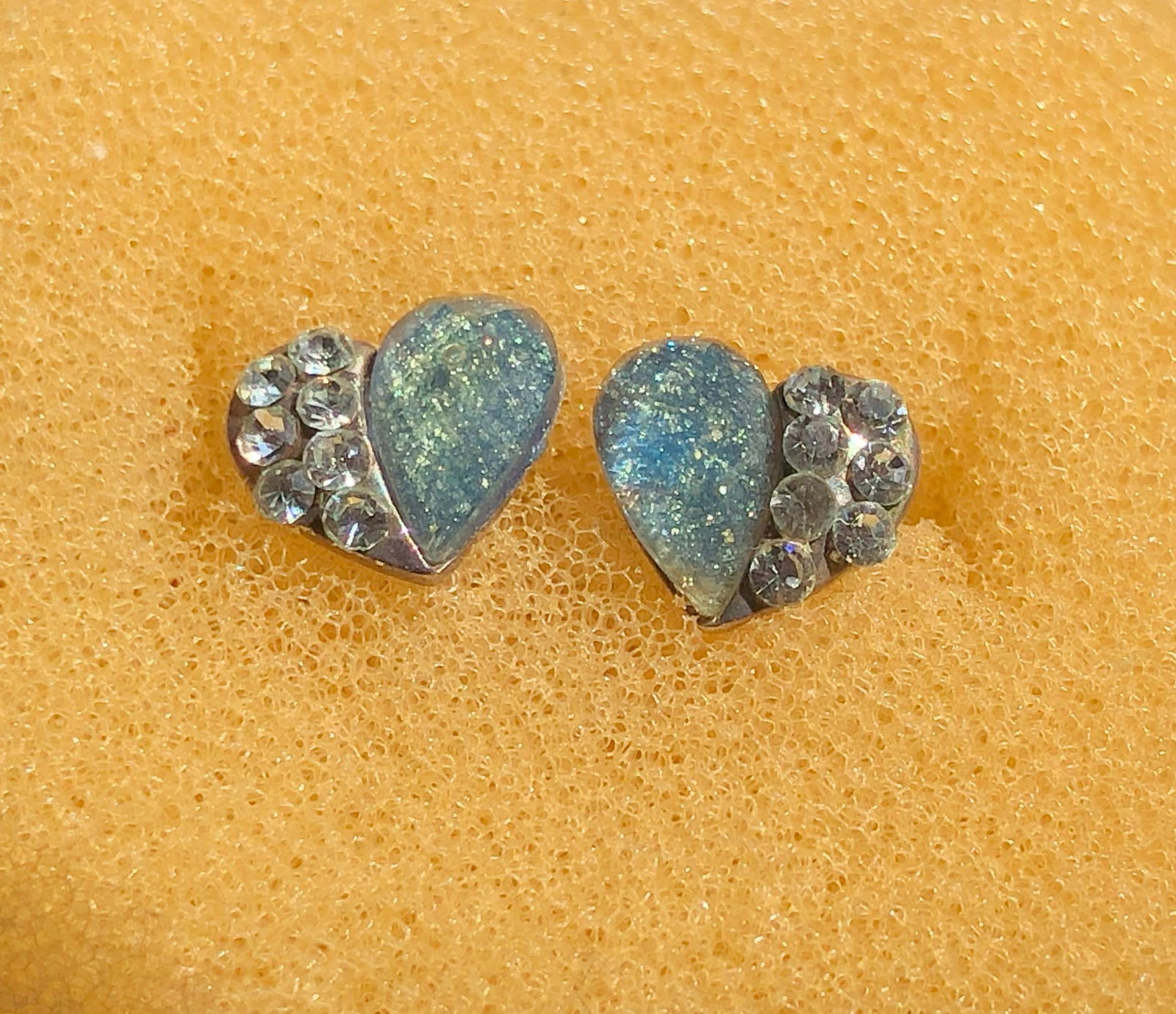 Pair of Swarovski Silver Earrings: Pair of Swarovski Silver Earrings