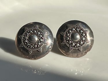Pair of Silver Earrings