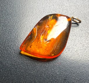 Vintage Amber Pendant