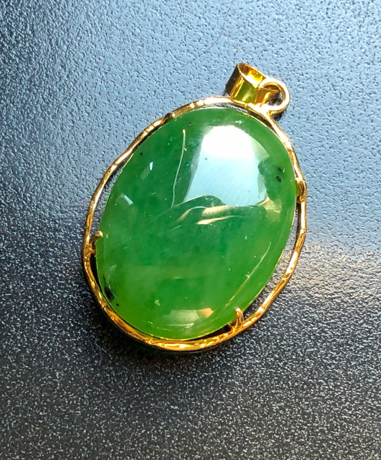 Vintage Green Jade Pendant