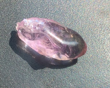 Vintage Ametrine Carving