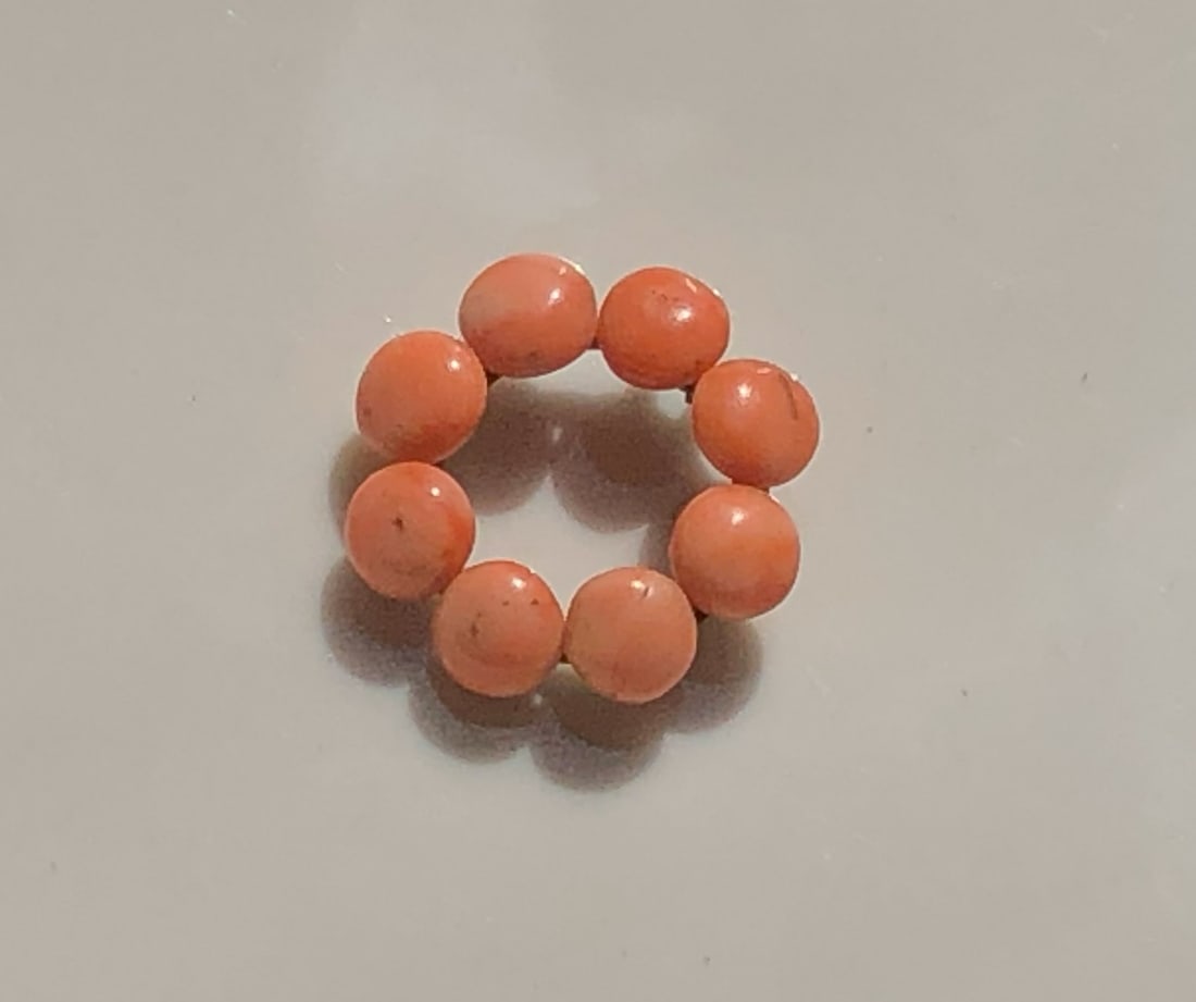 Antique Victorian Coral Piece: Antique Victorian Coral Piece