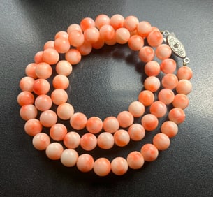 Vintage Coral Necklace
