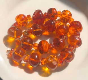 Antique amber Necklace