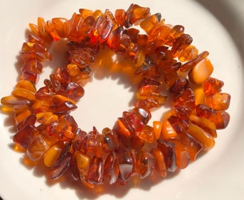 Vintage Amber Necklace