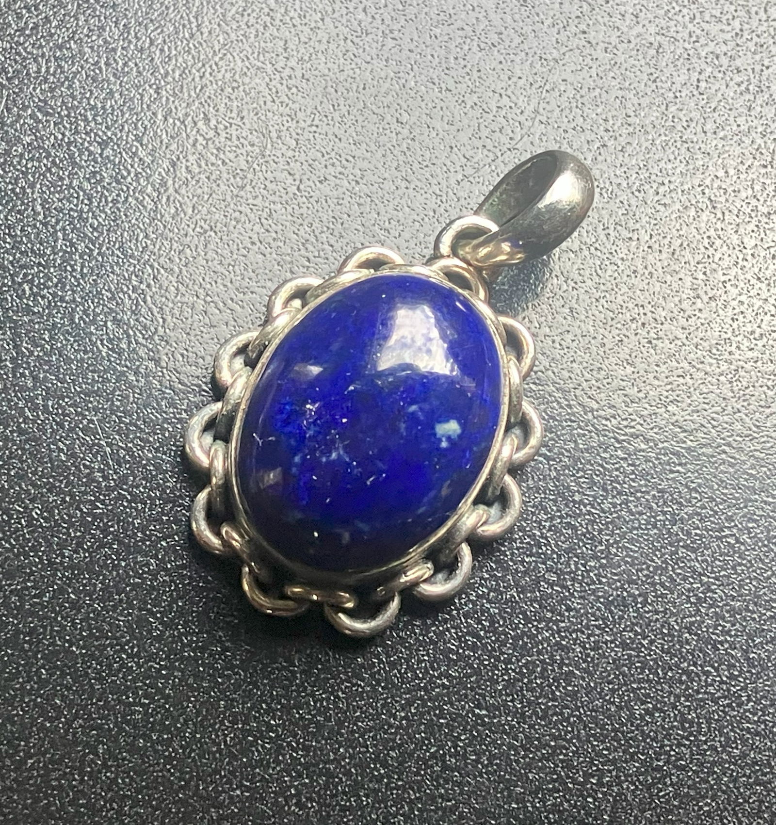 Lapis Lazuli Silver Pendant (1 of 5)