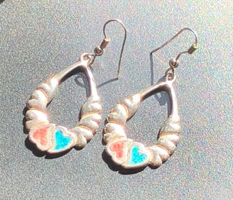Pair of Silver Earrings