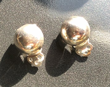 Pair of Silver Earrings