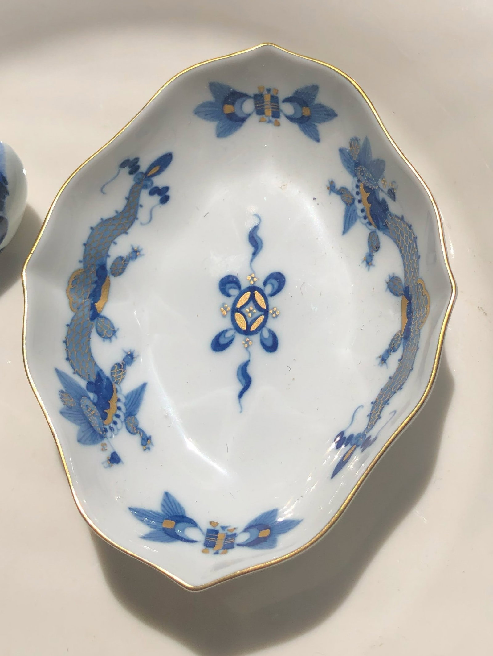 Antique German dish: Antique German dish, Size: 4"