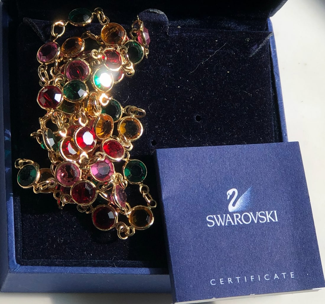 Swarovski Multicolor necklace (1 of 4)