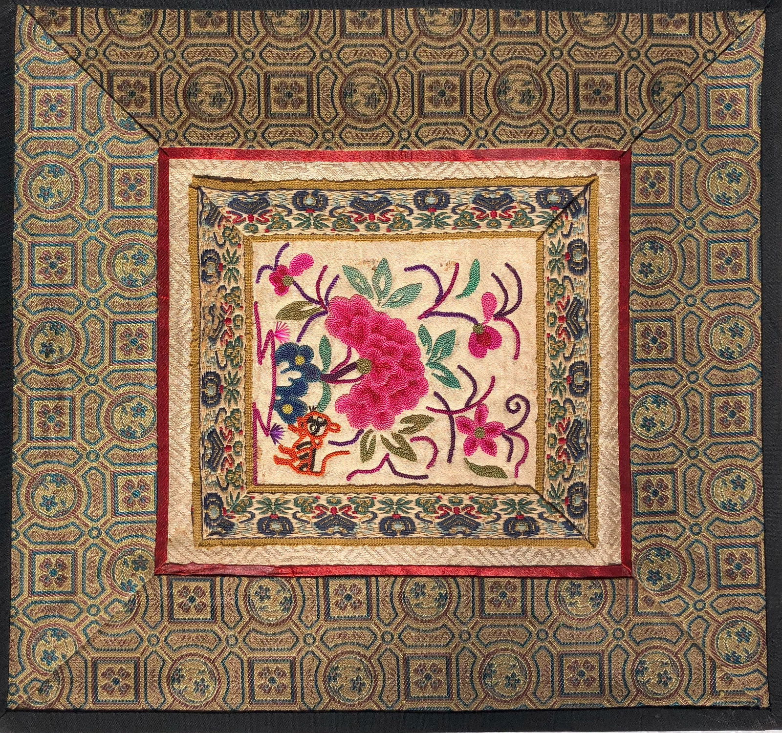 Vintage Chinese Embroidery Textile (1 of 1)