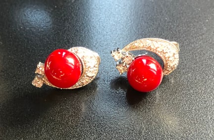 Pair of Silver Earrings