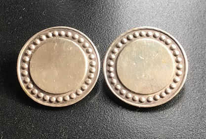 Pair of Silver Earrings