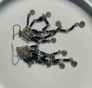 Pair of Silver Earrings
